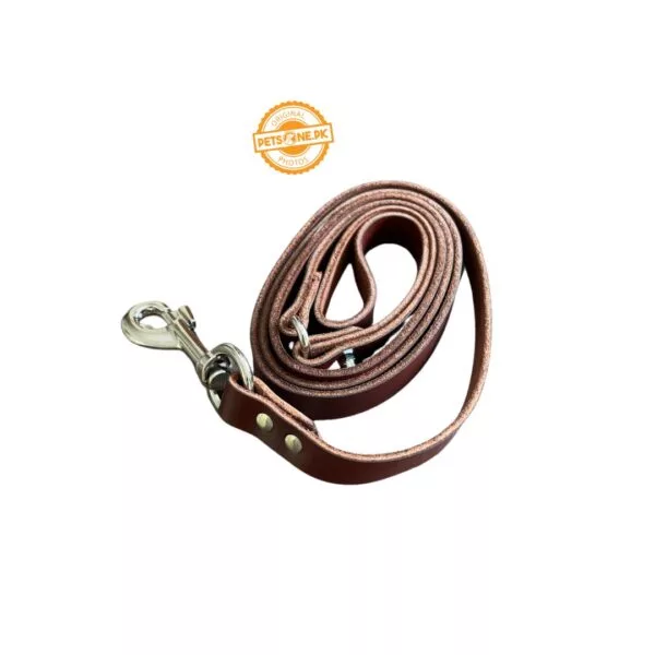 Pure Leather Leash for Dogs - Image 2
