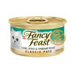 Purina Fancy Feast Classic Pate Cod, Sole And Shrimp Gourmet Wet Cat Food