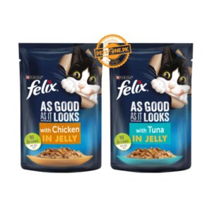 Purina Felix As Good As it Looks Cat Food Jelly Pouch – 85 Gram