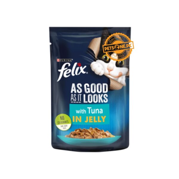 Purina Felix As Good As it Looks Cat Food Jelly Pouch – 85 Gram - Image 3