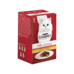 Purina Gourmet Mon Petit Wet Cat Food (Duck, Chicken and Turkey 6 x 50g)