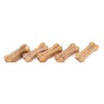 Raw Hide Bones For Dogs – 5 In 1 Pack - Image 2