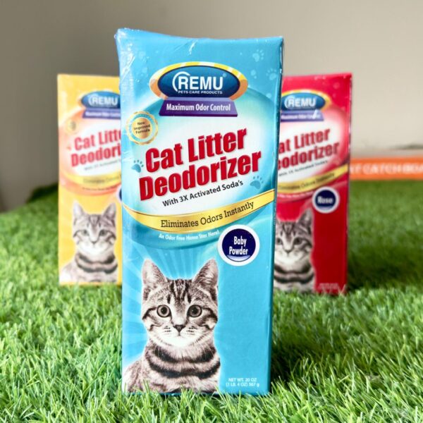 Remu Cat Litter Deodorizer with Activated Soda - Image 5