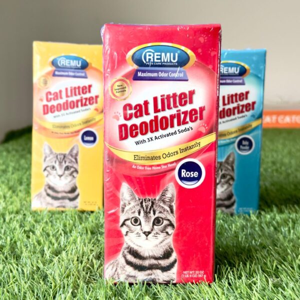 Remu Cat Litter Deodorizer with Activated Soda - Image 2