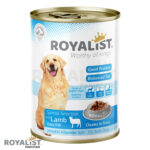 Royalist Food Wet Chunk Dog Lamb / Dog Tin – 400 GM
