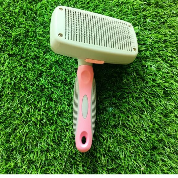 Self Cleaning Slicker Brush For Cats And Dogs - Image 2