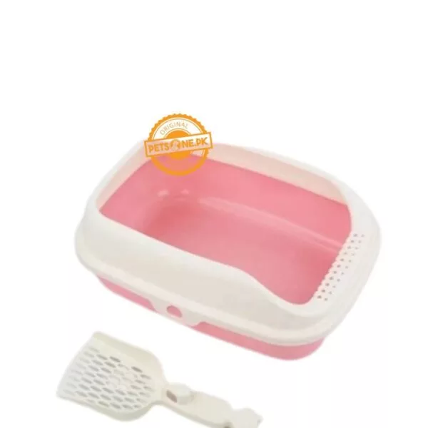 Semi-Enclosed Litter Tray With Strainer - Image 5