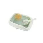 Semi-Enclosed Litter Tray With Strainer