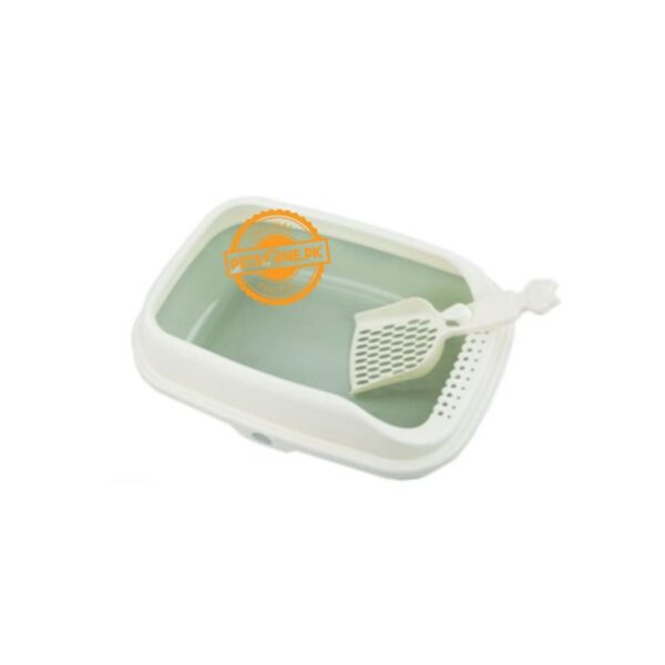 Semi-Enclosed Litter Tray With Strainer - Image 2