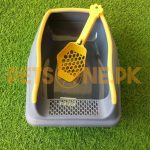 Semi-Enclosed Litter Tray With Strainer - Image 4