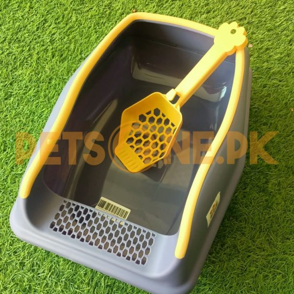 Semi-Enclosed Litter Tray With Strainer - Image 5