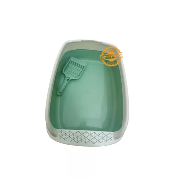 Semi-Enclosed Litter Tray With Strainer - Image 4