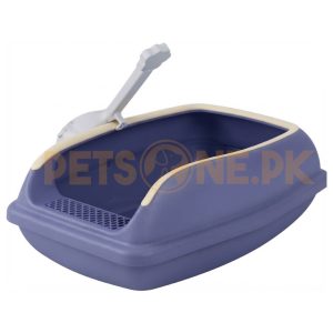 Semi-Enclosed Litter Tray With Strainer