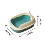 Semi-Enclosed Litter Tray With Strainer - Image 7