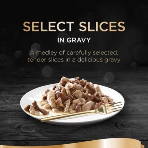 Sheba Select Slices Tray In Gravy With Beef – 85 Gram - Image 2