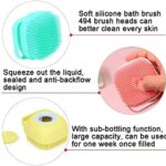 Silicone Bathing Brush for Cats Dogs / Pets Silicone Bath Shampooo Brush - Image 5