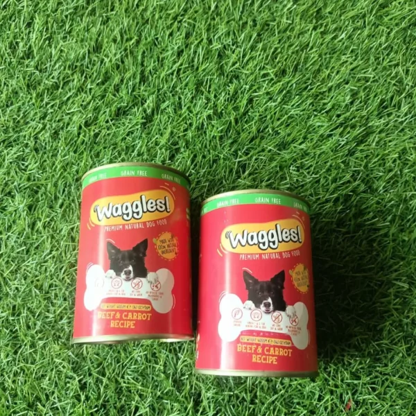 Waggles Grain Free Canned Food for Dogs – Beef n Carrot - Image 4