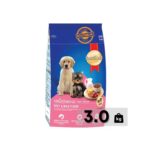 SmartHeart Puppy Food – Beef and Milk Flavor- 3 Kg