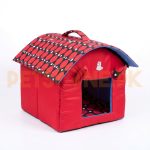Soft Indoor House Cum Bed/ Cat Dog House / Pet House