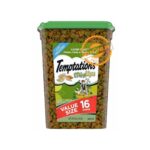 Whiskas Temptations Mix Up Cat Treat Catnip Fever Mega Tub