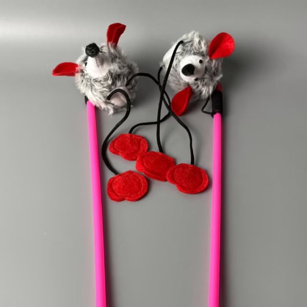 Cat Wand / Cat Play Stick with Different Toys - Image 27