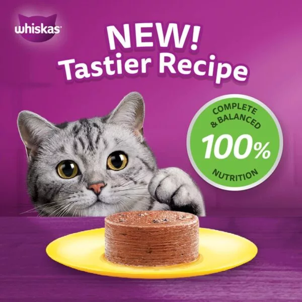 WHISKAS Wet Food /  Can in Loaf / Whiskas Tin - Image 3