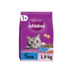 WHISKAS 1+ Cat Complete Dry with Tuna – 1.9 KG