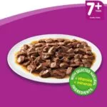 WHISKAS 7+ Cat Pouches Poultry Selection in Gravy 12 x 100g - Image 2