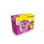WHISKAS 2-12 Months Kitten Poultry Selection in Jelly – 12 Pouch Box