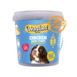 Waggles Jerky Strips Chicken – Dog Treats 100g