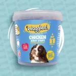 Waggles Jerky Strips Chicken – Dog Treats 100g - Image 3