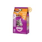 Whiskas 1+ Adult Dry Cat Food Grilled Salmon Steak Flavor – 1.2 KG