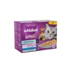 Whiskas 1+ Pouches Catch Of The Day In Gravy – 12 Pocuch Box