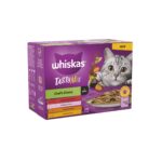 Whiskas 1+ Pouches Chef Choice In Gravy – 12 Pouch Box