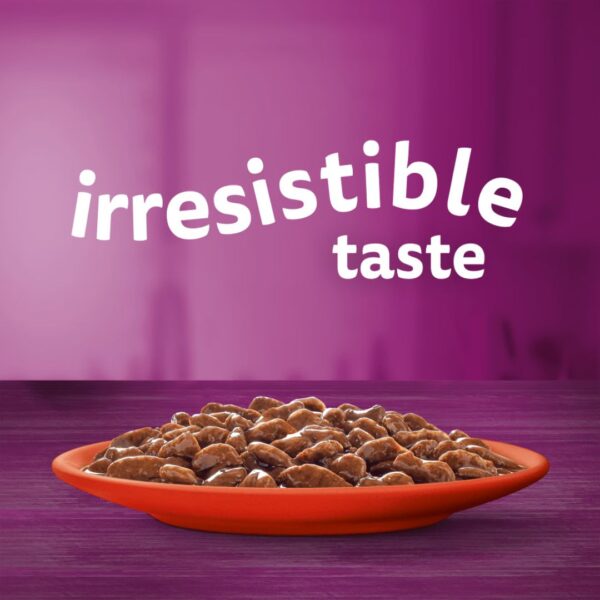 Whiskas 1+ Pouches Meaty Meals In Gravy – 12 Pouch Box - Image 2