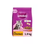 Whiskas 2-12 Month Kitten Food With Chicken 1.9 KG