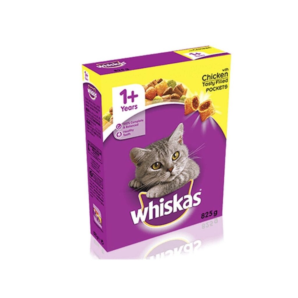 Whiskas Dry Cat Food Chicken 825 Gram PetsOne pk