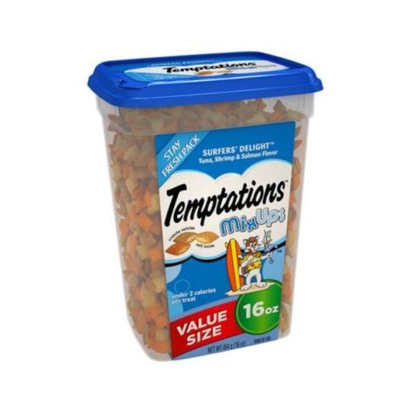 Whiskas Temptations Mix Up Cat Treat Fish Mega Tub - Image 2