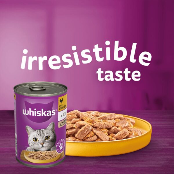 WHISKAS Wet Food /  Can in Jelly / Whiskas Tin - Image 3