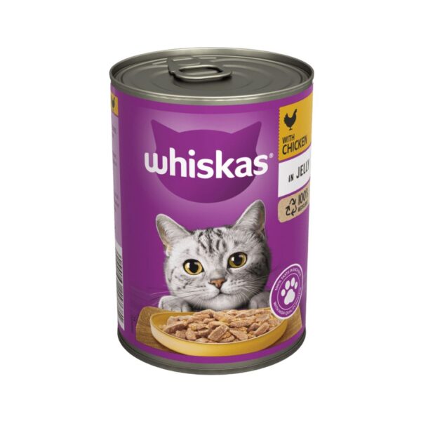 WHISKAS Wet Food /  Can in Jelly / Whiskas Tin - Image 2