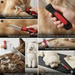 Wide Tooth Comb Cat Dog Lice Brush - Image 4
