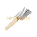 Wooden Pet Grooming Comb