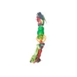 Cotton Rope With Scratcher Silica Gel Chew Dog Toy