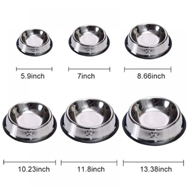 Stainless Steel Bowl / Pet Food Bowl / Water Bowl - Image 7