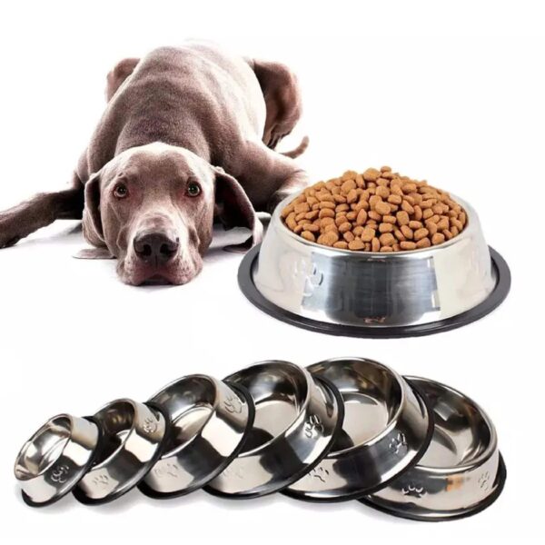Stainless Steel Bowl / Pet Food Bowl / Water Bowl - Image 3