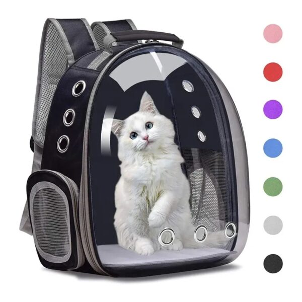 Cat Backpack / Cat Carrying Bag / Transparent Back - Image 10