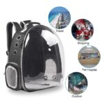 Cat Backpack / Cat Carrying Bag / Transparent Back - Image 8