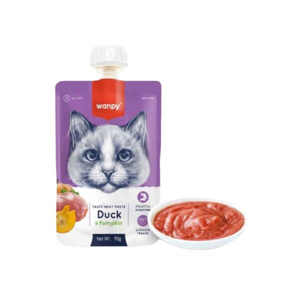 Wanpy Wet Food / Lickable Treat in Tube – 90 GRAMS - Image 4
