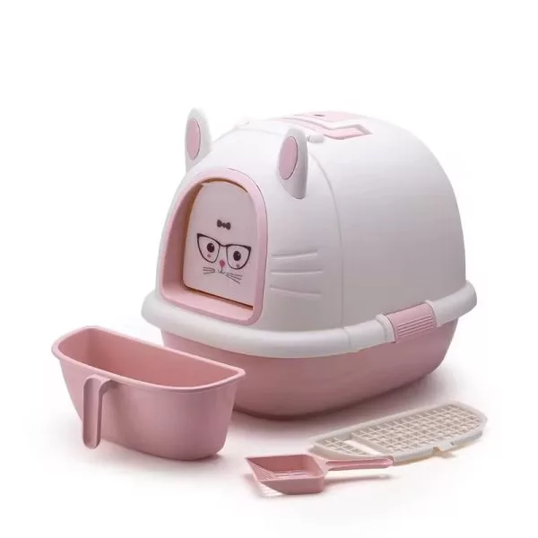 Large Cat Litter Box (Design J) - Image 7