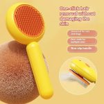 Duck Design Self Cleaning Button Brush For Cats And Dogs - Image 2